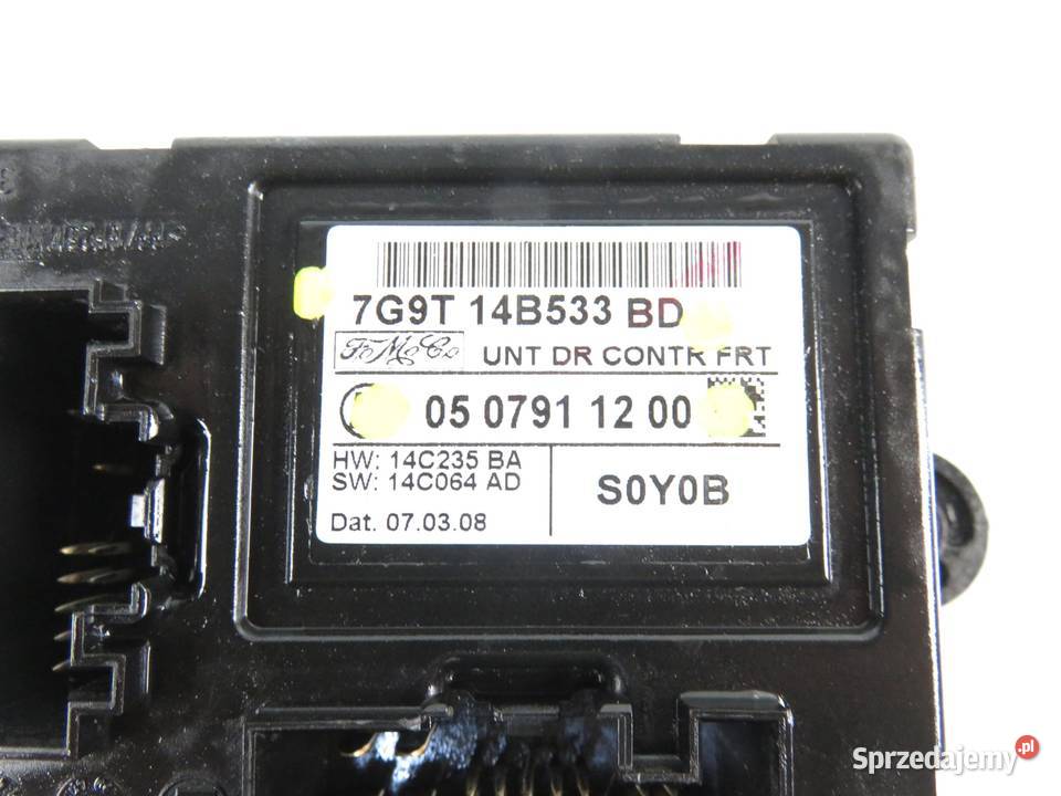 MODUŁ DRZWI JAGUAR XF I X250 7G9T14B533BD