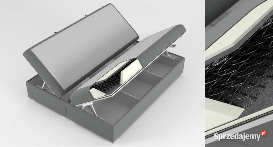 ŁÓŻKO KONTYNENTALNE ROYAL 120 X200 207cm Fotele i pufy Rzeszów