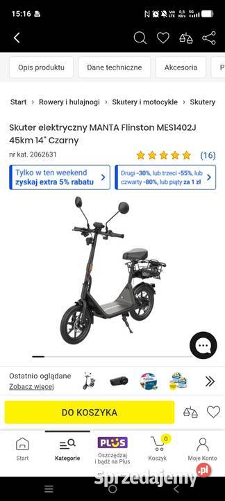 Motorower elektryczny L1eB Elektryczne sprzedam