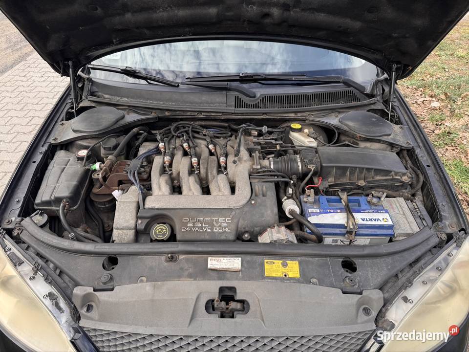 Ford Mondeo Ghia 25 V6 LPG 2002 elektrochrom. lusterka boczne lubuskie Zielona Góra