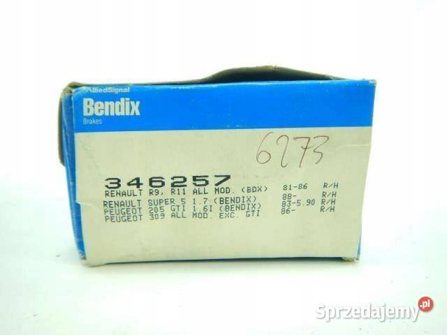 KLOCKI HAMULCOWE TYŁ PEUGEOT 309 I II 14 16 NOWE osobowe