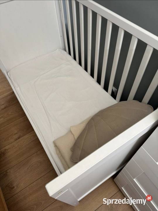Łóżeczko Ikea Sundvik materac Stan idealny Łóżka