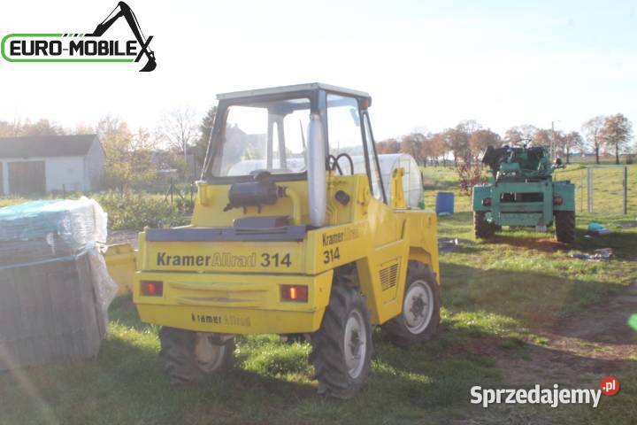 Ładowarka Kramer 314 2 osie skrętne Zeppelin Motoryzacja Bujnów