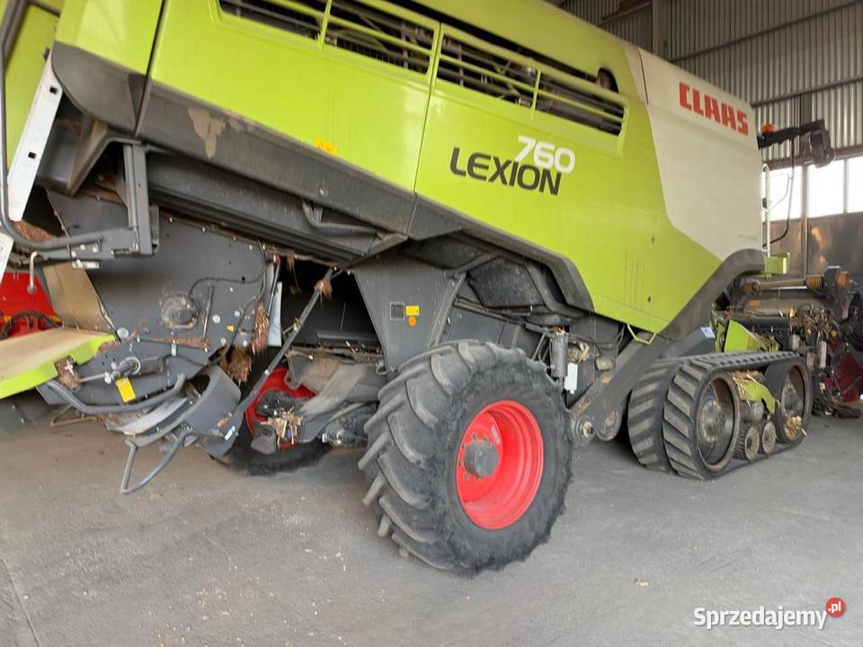 Kombajn zbożowy Claas Lexion 760TT 4x4 heder dolnośląskie Nowa Ruda