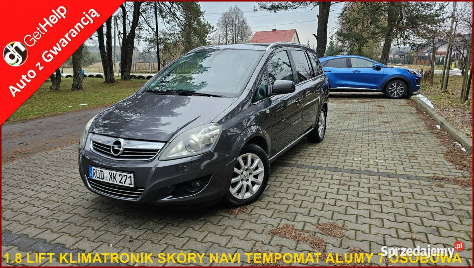 Opel Zafira 2009 r 1.8 LIFT Ksenon Navi Alumy Tempomat Pełn…