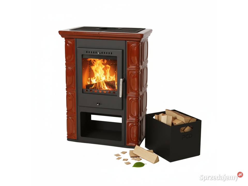 Piec piecyk kaflowy Thorma BORGHOLM Brązowy 7kw Piersno