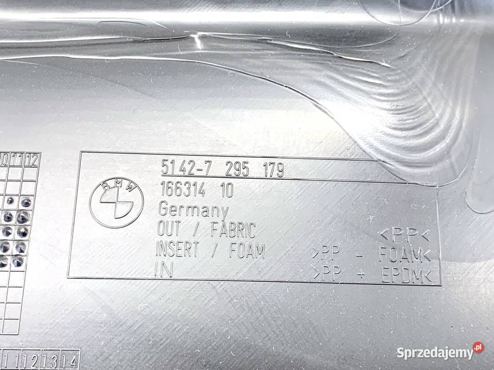 BOCZEK DRZWI LEWY TYŁ BMW F34 7295179 Hatchback sprzedam