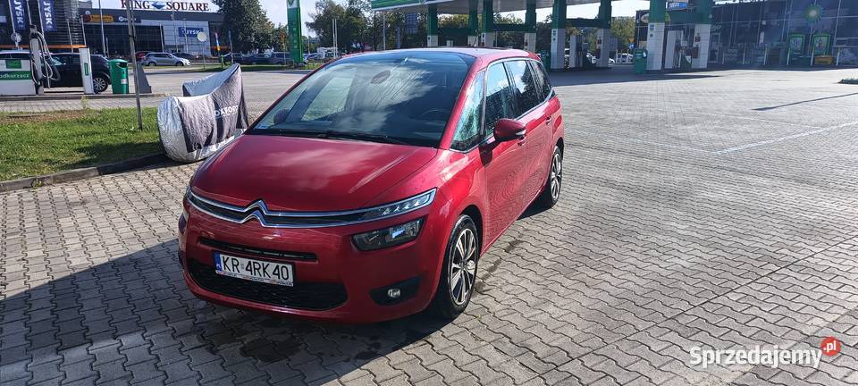 CITROEN C4 GRAND PICASSO II 20 HDI 150 7osób hak diesel Kraków sprzedam