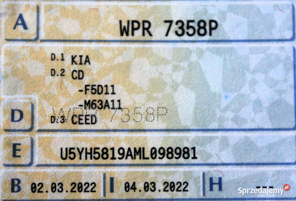 Kia Ceed Gwarancja Fabryczna SalonPL FV23 16CRDi mazowieckie Sokołów