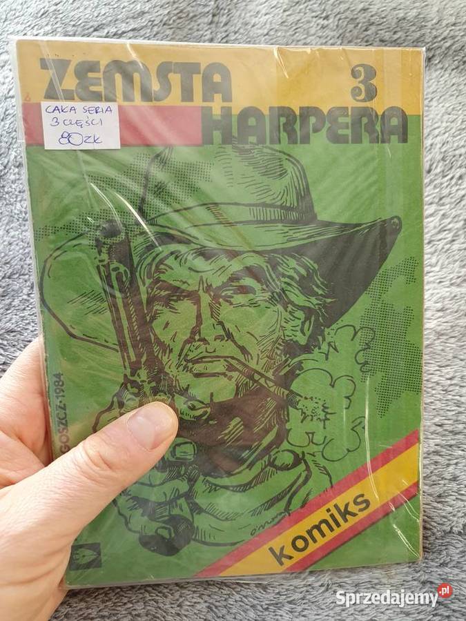 Zemsta Harpera komplet 3 części Jerzy Wróblewski Gdynia