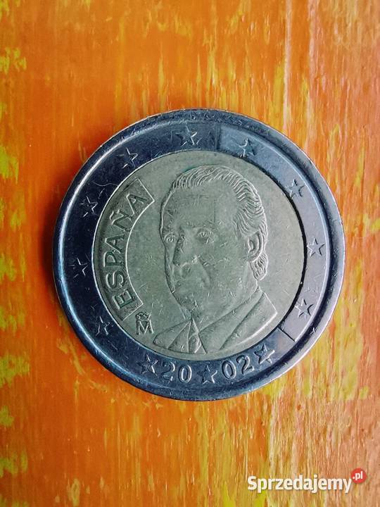 Hiszpania 2 Euro 2002 Madrid Bimeta mazowieckie