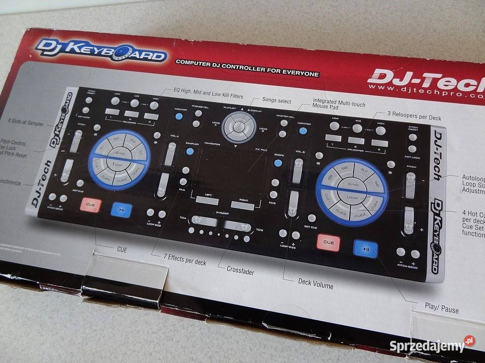Kontroler USB DJTech DJ KEYBOARD Nowy Rzeszów sprzedam