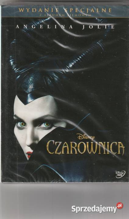 Czarownica Angelina Jolie DVDalbum filmowy DVD Pruszków