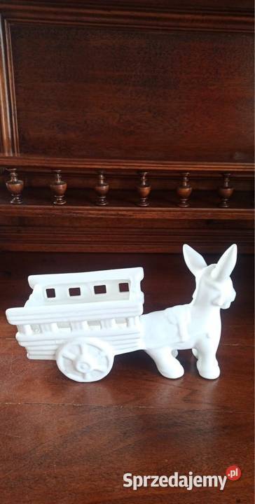 Figurka osiołka z wózkiem Pereiras Made in Gdańsk