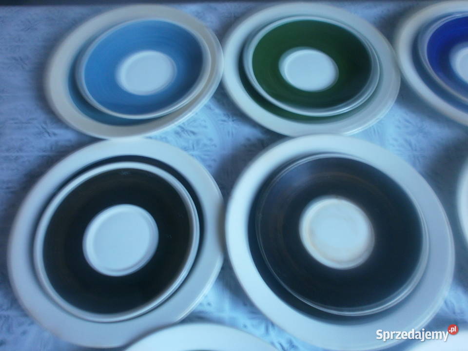 TALERZYKI DESEROWE HOLANDIA wielokolorowy Zielona Góra