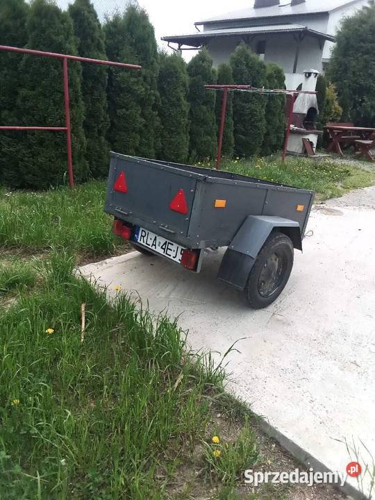 Przyczepa przyczepka samochodowa zarejestrowana Kraczkowa
