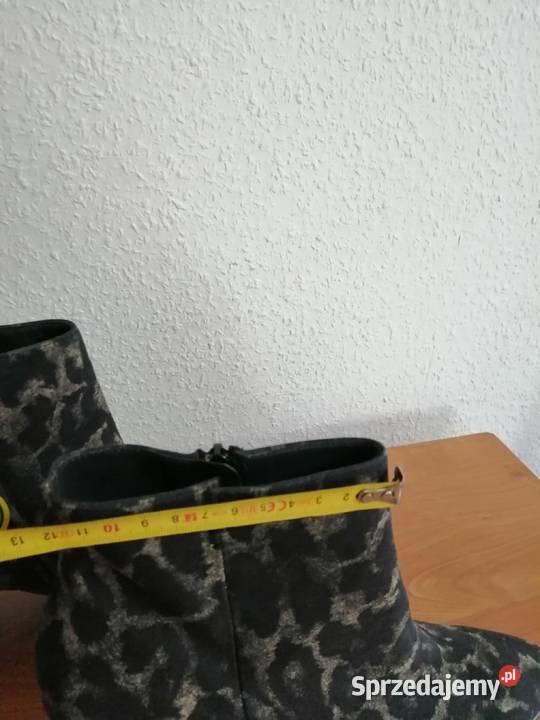 Paul Green botki panterka skóra naturalna Made dolnośląskie Zgorzelec