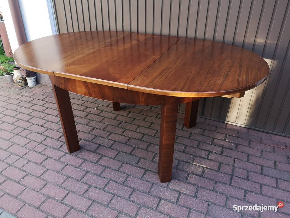 Stół ArtDeco Duży 292 Orzech Antyk Stary Swarzędz sprzedam