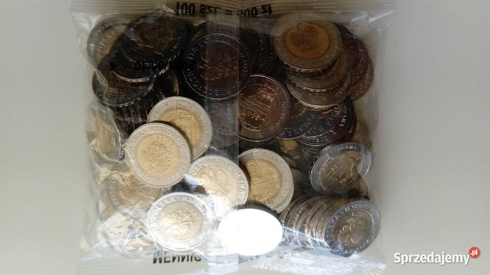 Moneta okolicznościowa 5 2021 r Brama żuraw w Numizmatyka Antyki, Sztuka, Kolekcje Mosina