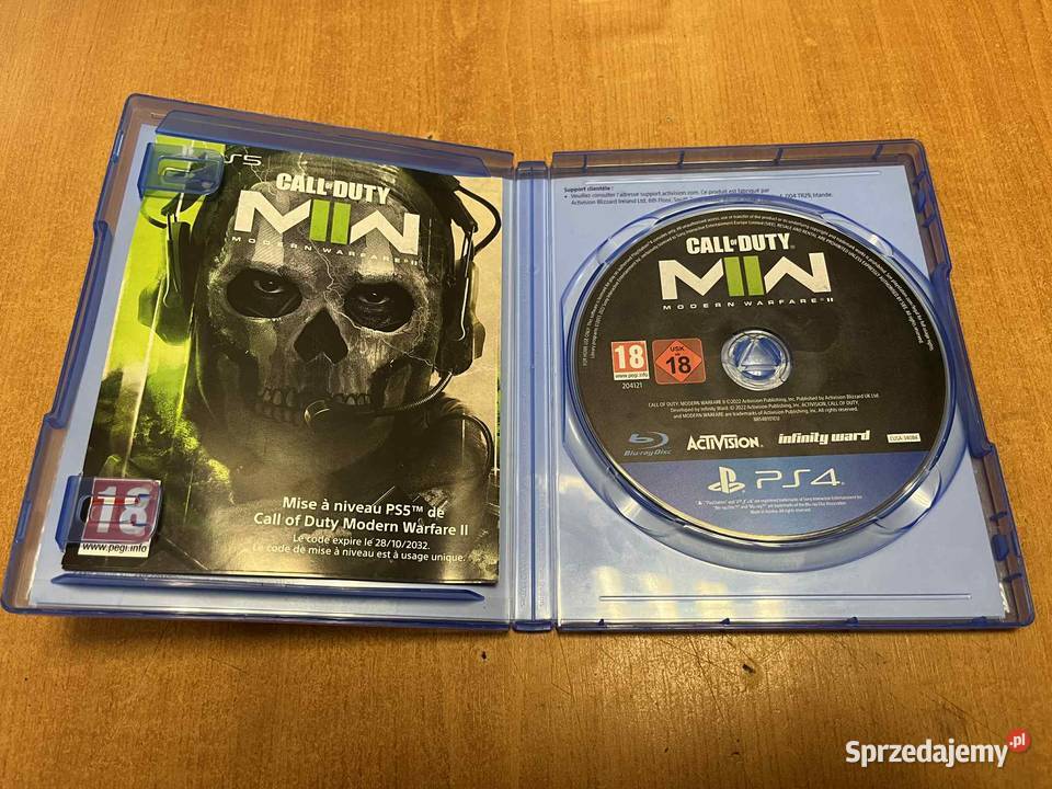 CALL OF DUTY MODERN WARFARE 2 PlayStation 4 4 Kultura i Rozrywka Elbląg sprzedam
