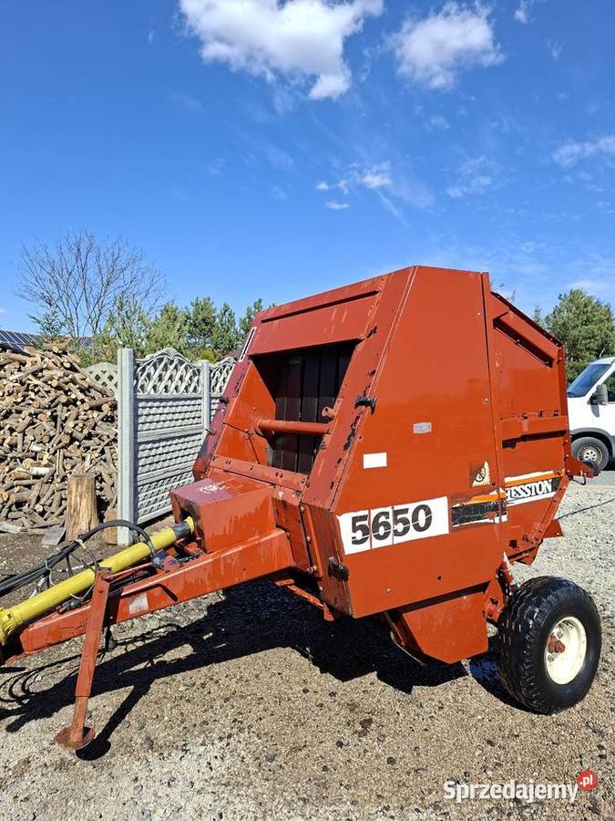 Prasa Rolujaca Fiatagri 5650 super stan lubelskie Parczew