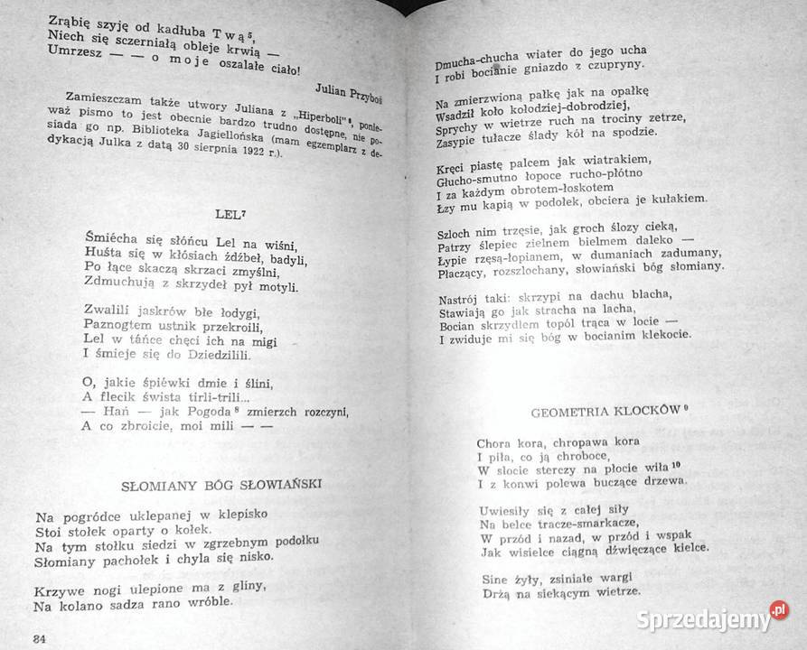 Listy Juliana Przybosia do rodziny 19211931 lubelskie Chełm