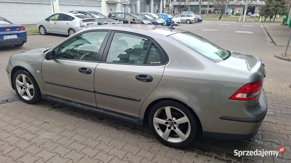 SAAB 93 18I BENZYNA LPG 2004 SKORY PRZEBIEG 235 grafitowy Warszawa