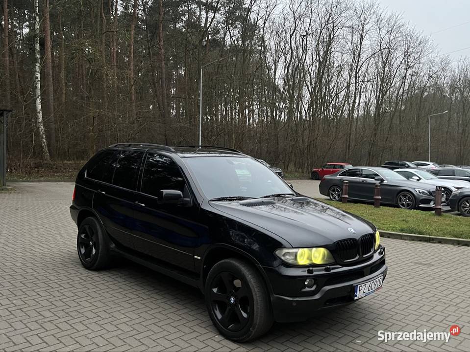 BMW X5 PoLift 30d M57 Skóry Android czujnik parkowania