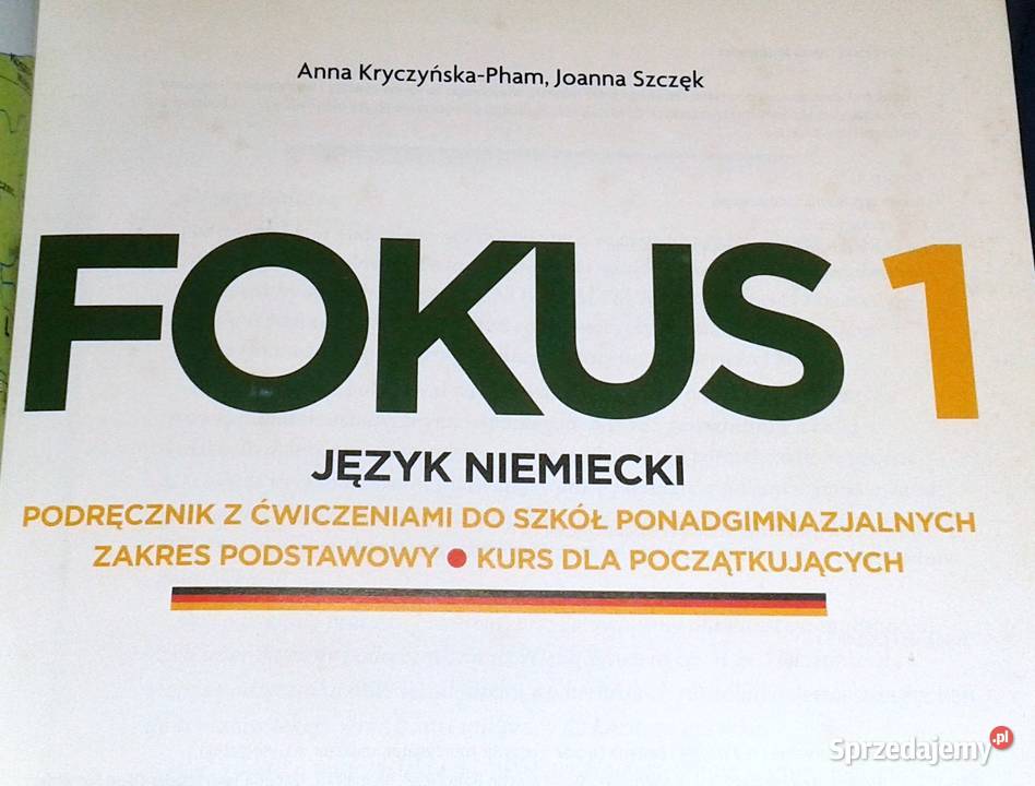 Fokus 1 Język niemiecki Nowa matura A K Pham Chełm
