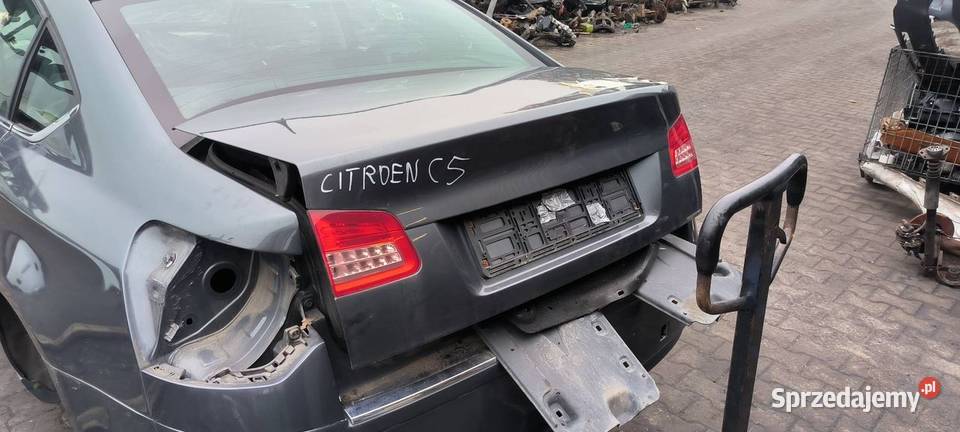 KLAPA CITROEN C5 osobowe Lipno