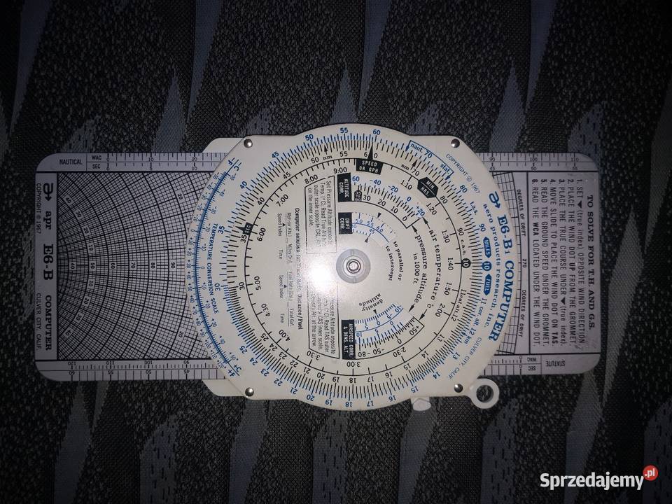 Kalkulator Lotniczy E6B Radom sprzedam