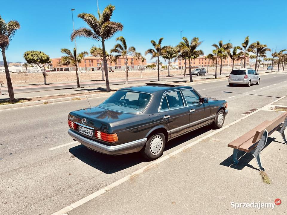 MercedesBenz 300 SE 1987 25000 Gran Canaria skórzana tapicerka Motoryzacja Kielce