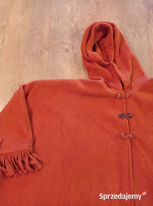 Pomarańczowe ponczo Hajnówka