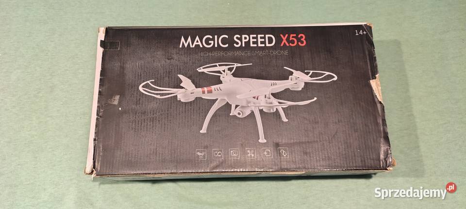 Drony na części w całości