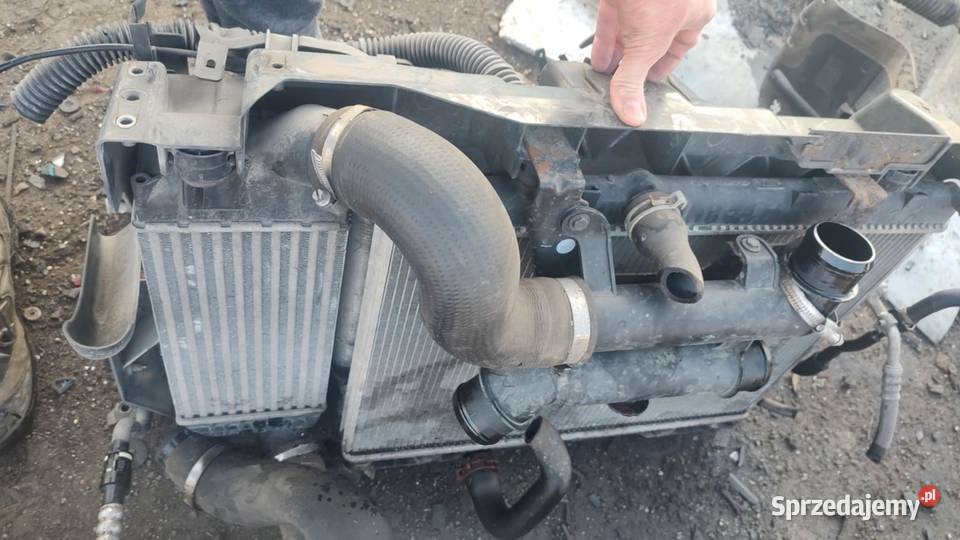 Pas przedni chłodnice wentylator Citroen c5 III