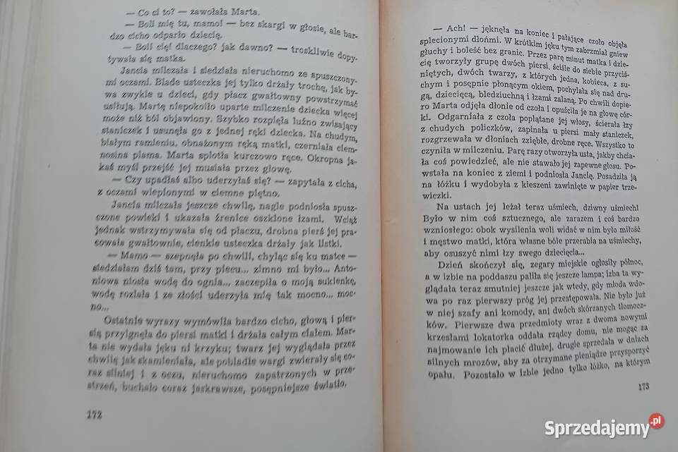 Eliza Orzeszkowa Marta Książka i Wiedza 1949 r Koźminek