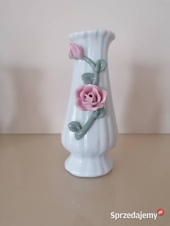 porcelanowy wazonik vintage Łódź sprzedam