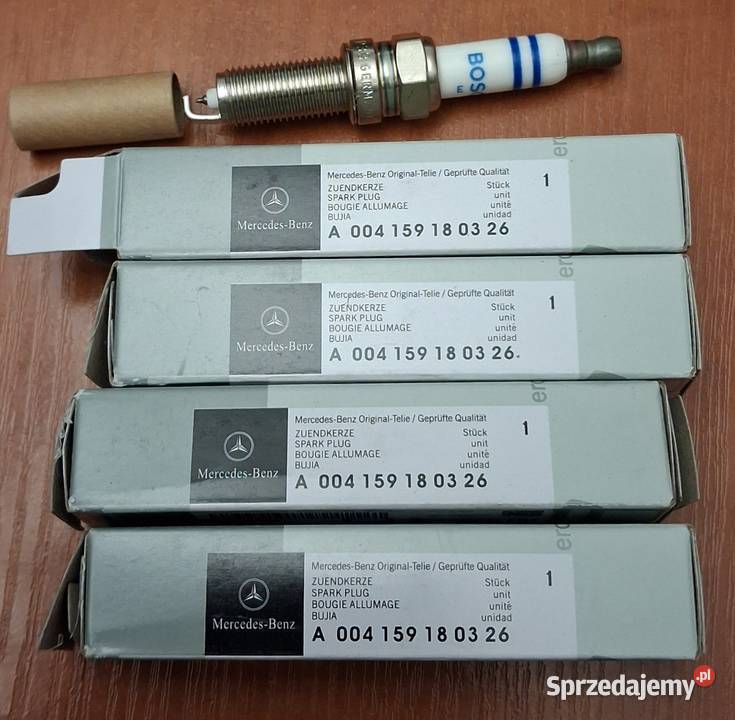 A004159180326 świece zapłonowe Bosch Mercedes Świece śląskie Jastrzębie-Zdrój sprzedam