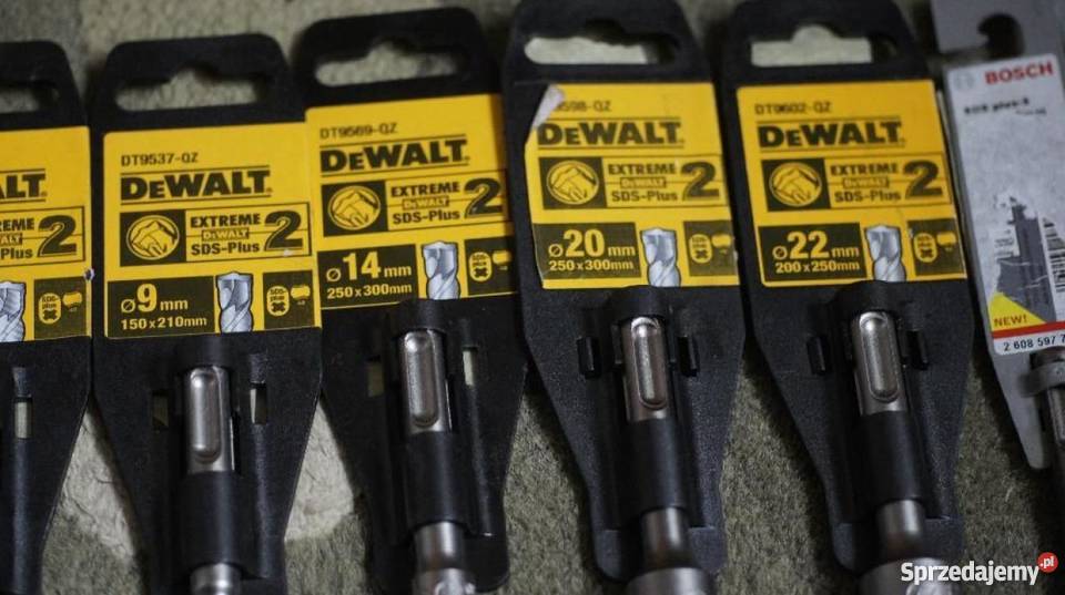 Wiertła do betonu na SDS Pozostałe Bielsko-Biała sprzedam