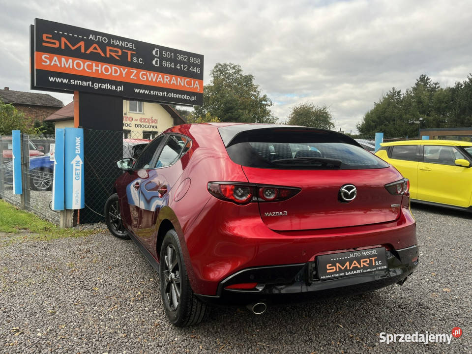 Mazda 3 Czerwona Perła Navi Kamera IV 2019 immobilizer Rydułtowy