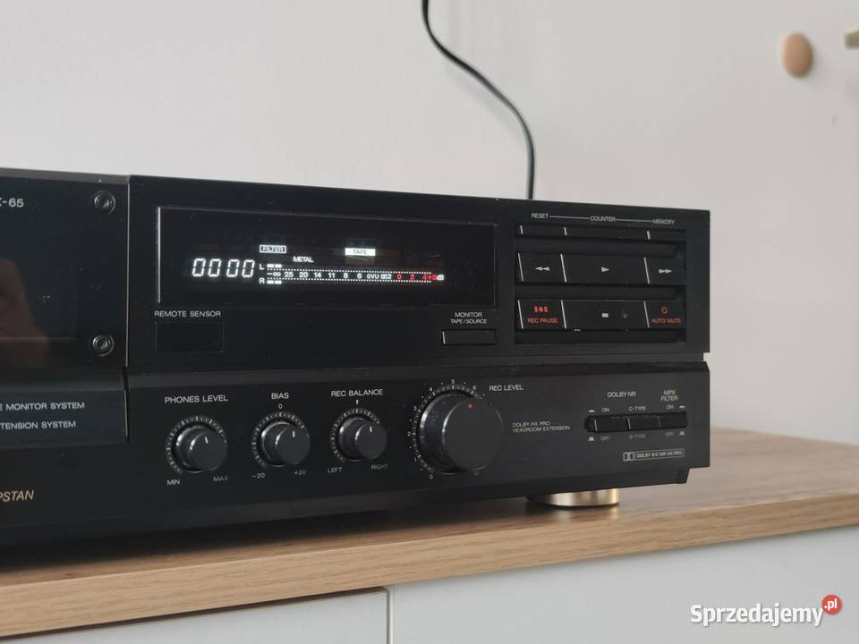 Akai GX65 flagowy odtwarzacz kaset deck Świdwin
