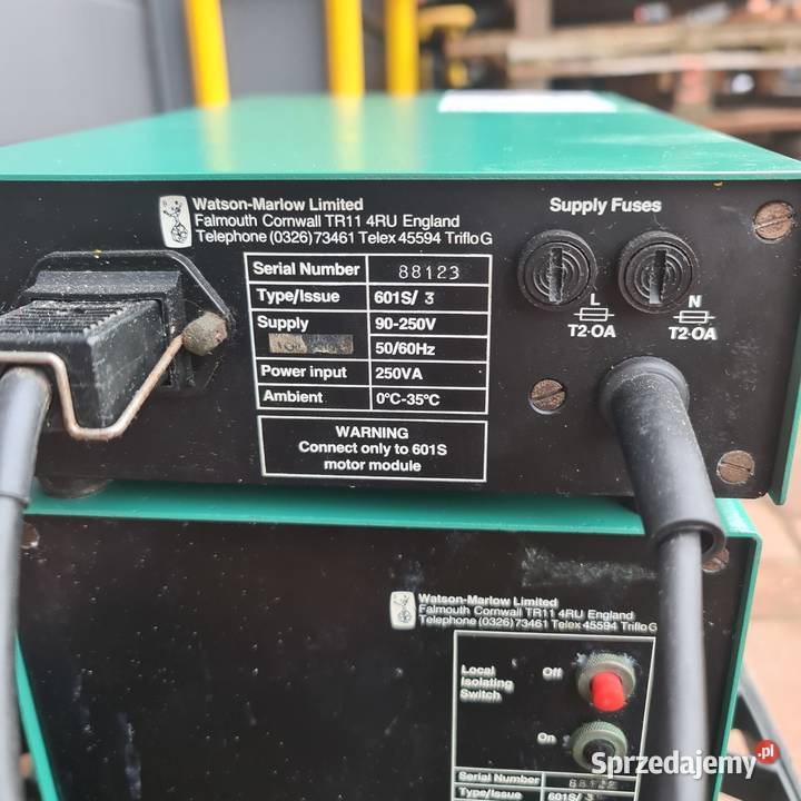 Pompa dozująca perystaltyczna Watson Marlow mazowieckie Błonie sprzedam