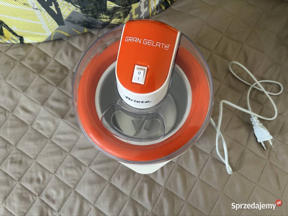 Maszynka do lodów Ariete Gran Gelato 642 AGD drobne śląskie