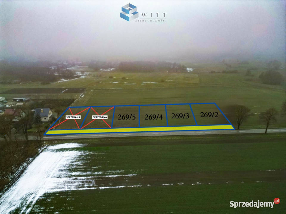 Działka 1344m2 Burkat budowlana sprzedam