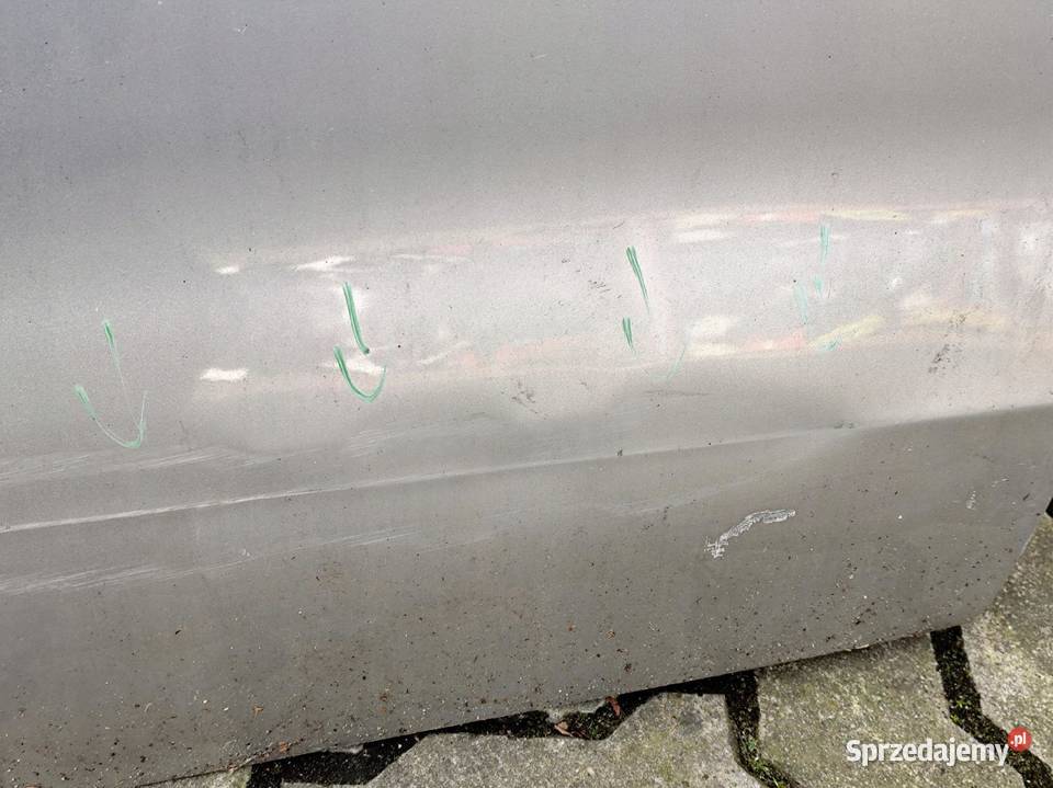 KIA RIO III 3 DRZWI TYLNE TYL PRAWE SREBRNE wielkopolskie