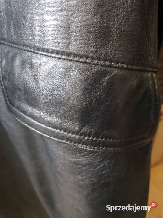 PŁASZCZ DŁUGI SKÓRA NATURALNA PATRZ WYMIARY