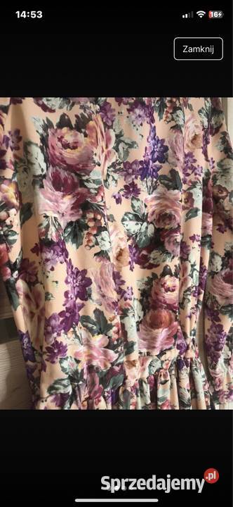 Sukienka w kwiaty Żukowo