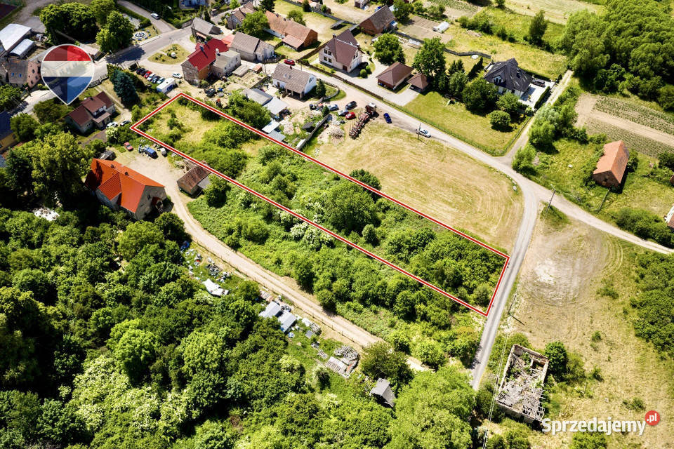 Działka z WZ pow 3104 m media lubuskie Letnica