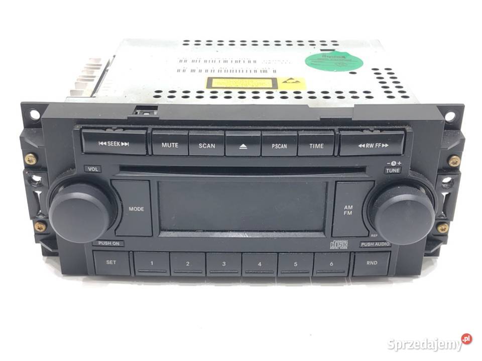 RADIO DODGE DAKOTA III P05091710AG ODTWARZACZ Sprzęt audio fabryczny