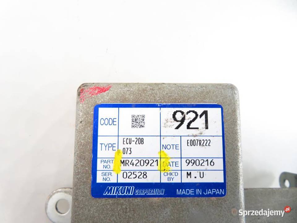 MODUŁ MITSUBISHI CARISMA 18 16V GDI MR420921